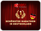 Bild: Auszeichnung Schönster Marathon Deutschlands
